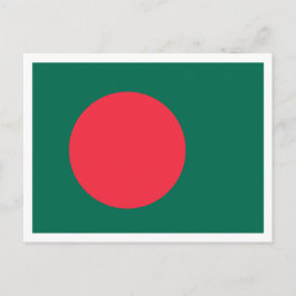 Flagge Bangladeschs, Flagge Bangladeschs Postkarte