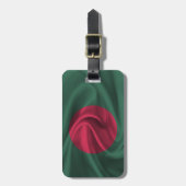 Flagge Bangladeschs Gepäckanhänger (Vorderseite vertikal)