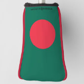 Flagge Bangladeschs Golf Headcover (Rotieren 90)