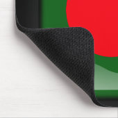 Flagge Bangladeschs Mousepad (Ecke)