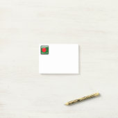 Flagge Bangladeschs Post-it Klebezettel (Auf Schreibtisch)