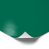 Flagge Bangladeschs Poster (Ecke)