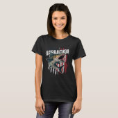 Flagge Barracuda USA T-Shirt (Vorne ganz)