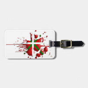 Flagge Baskenland Euskadi Gepäckanhänger