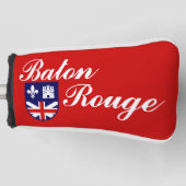 Flagge Baton Rouge, Louisiana Golf Head Cover Headcover (Vorderseite)