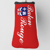 Flagge Baton Rouge, Louisiana Golf Head Cover Headcover (Rotieren 90)