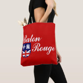 Flagge Baton Rouge, Louisiana Tote Bag Tasche (Von Nahem)