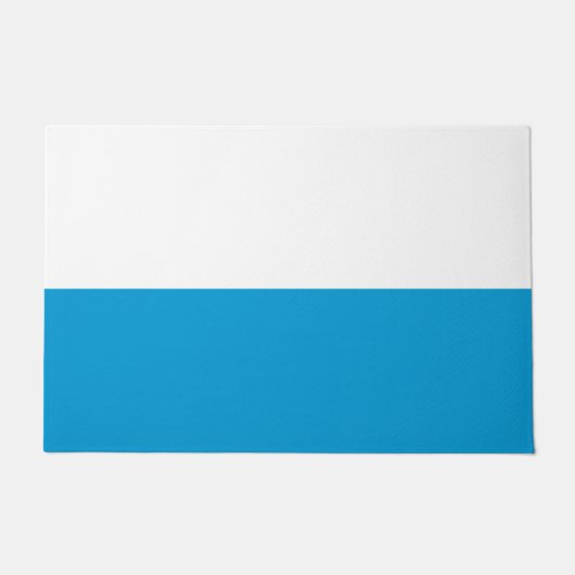 Flagge Bayerns (deutscher Staat) Fußmatte (Vorderseite)
