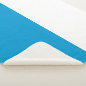 Flagge Bayerns (deutscher Staat) Sherpadecke (3/4)