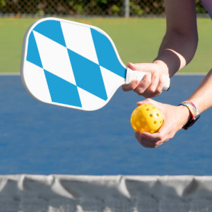 Flagge Bayerns, DEUTSCHLAND Pickleball Schläger