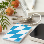 Flagge Bayerns, DEUTSCHLAND Schlüsselanhänger (Vorderseite rechts)