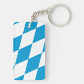 Flagge Bayerns, DEUTSCHLAND Schlüsselanhänger (Rückseite)