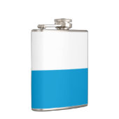 Flagge Bayerns Flachmann (Rechts)