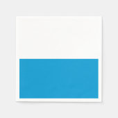 Flagge Bayerns Napkins Serviette (Vorderseite)