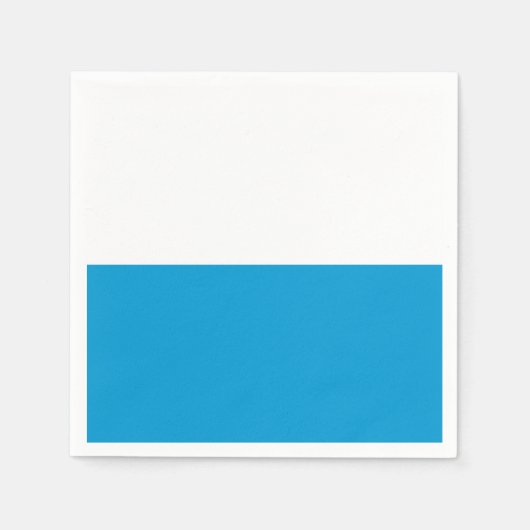 Flagge Bayerns Napkins Serviette (Vorderseite)