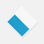 Flagge Bayerns Napkins Serviette (Ecke)