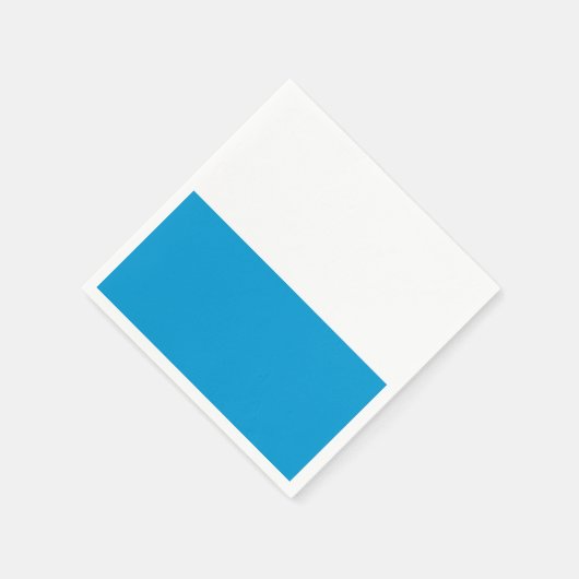 Flagge Bayerns Napkins Serviette (Ecke)