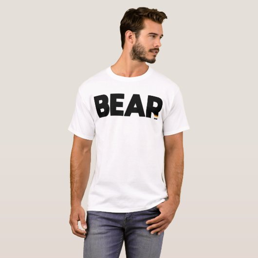 flagge bear T-Shirt (Vorne ganz)