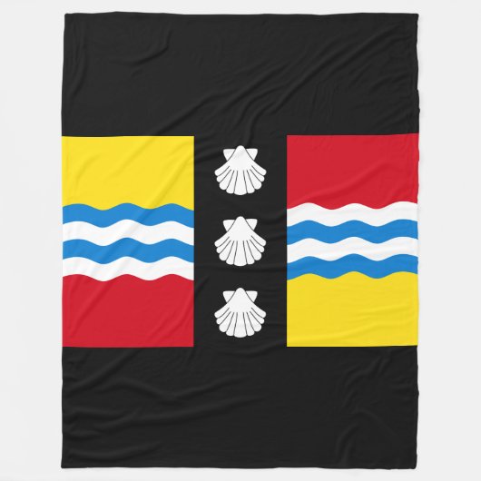 Flagge Bedfordshire Fleece Blanket (Vorderseite)