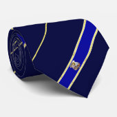 Flagge Belém stripes Krawatte (Gerollt)