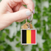 Flagge Belgien Tricolore Schlüsselanhänger (Hand)