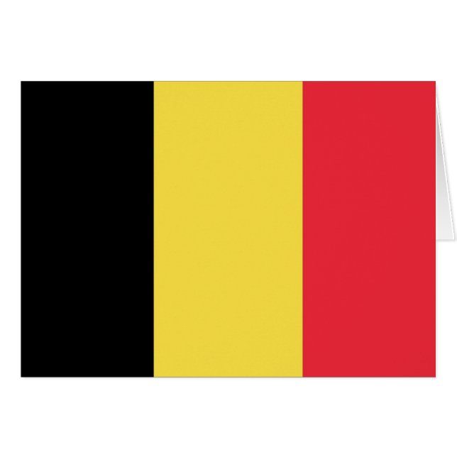 Flagge Belgiens (Vorderseite (Horizontal))