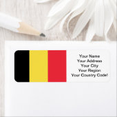 Flagge Belgiens (Insitu)