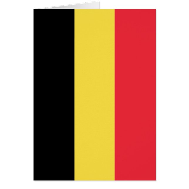 Flagge Belgiens (Vorne)