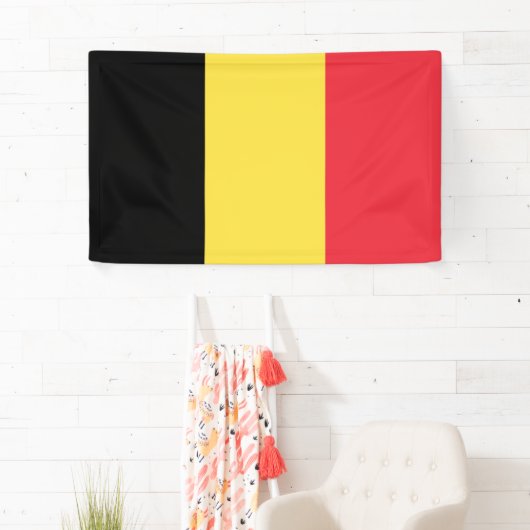 Flagge Belgiens Banner (Insitu)