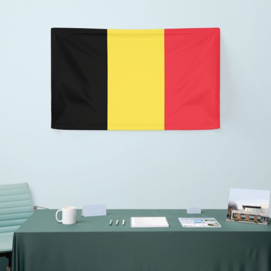 Flagge Belgiens Banner (Messeveranstaltung)