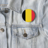 Flagge Belgiens Button (Beispiel)