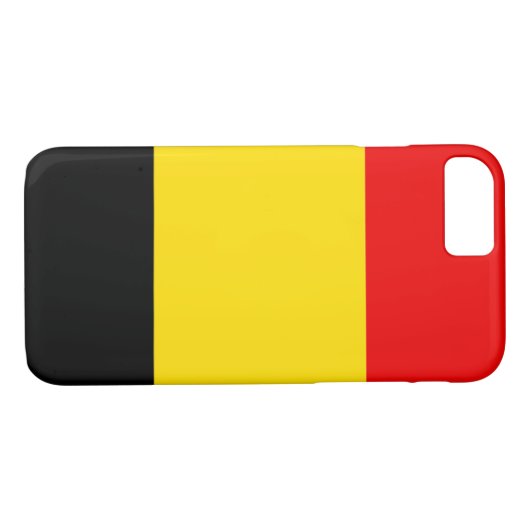 Flagge Belgiens Case-Mate iPhone Hülle (Rückseite (Horizontal))