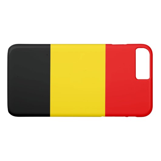 Flagge Belgiens Case-Mate iPhone Hülle (Rückseite (Horizontal))