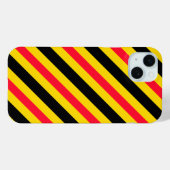Flagge Belgiens Case-Mate iPhone Hülle (Rückseite (Horizontal))