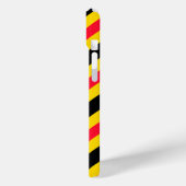 Flagge Belgiens Case-Mate iPhone Hülle (Rückseite / Links)