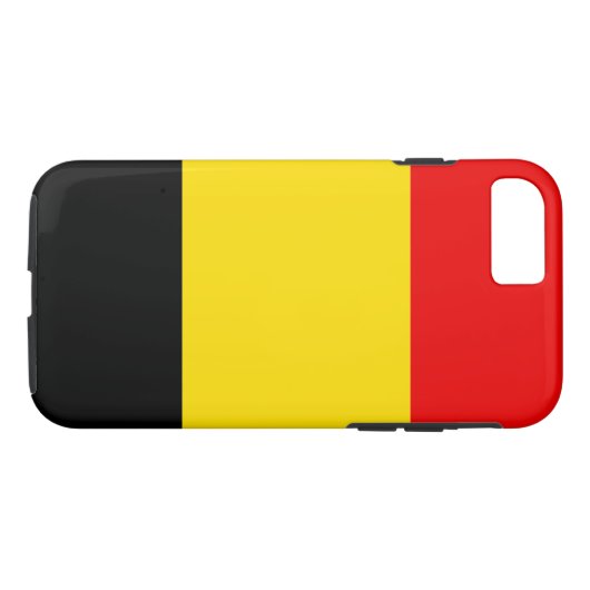 Flagge Belgiens Case-Mate iPhone Hülle (Rückseite (Horizontal))