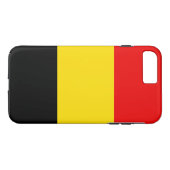 Flagge Belgiens Case-Mate iPhone Hülle (Rückseite (Horizontal))