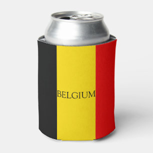 Flagge Belgiens Dosenkühler