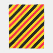 Flagge Belgiens Fleecedecke (Vorderseite)