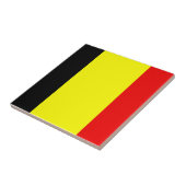 Flagge Belgiens Fliese (Seite)