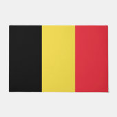 Flagge Belgiens Fußmatte (Vorderseite)