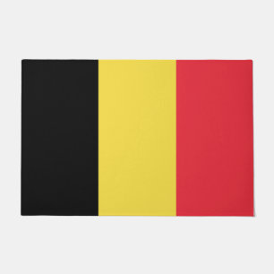 Flagge Belgiens Fußmatte
