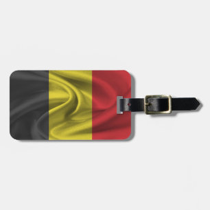 Flagge Belgiens Gepäckanhänger