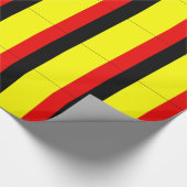 Flagge Belgiens Geschenkpapier (Ecke)
