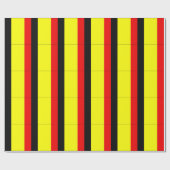 Flagge Belgiens Geschenkpapier (Flach)