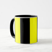 Flagge Belgiens - gestreifte Tasse (Vorderseite Links)