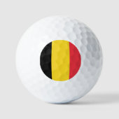 Flagge Belgiens Golfball (Vorderseite)