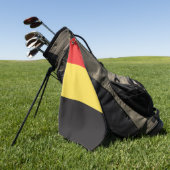 Flagge Belgiens Golfhandtuch (Gras)