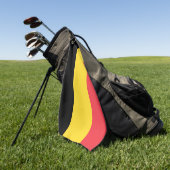 Flagge Belgiens Golfhandtuch (Gras)