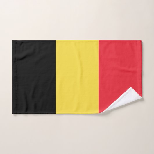 Flagge Belgiens Handtuch (Handtuch)
